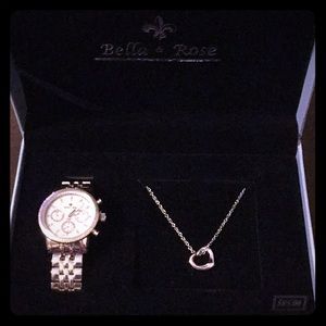 Watch and Necklace Set